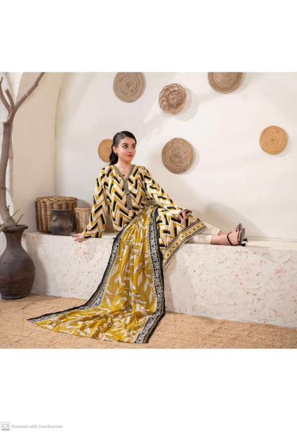 ZESH AIRJET SUMMER PRINTED LAWN 3 PCS