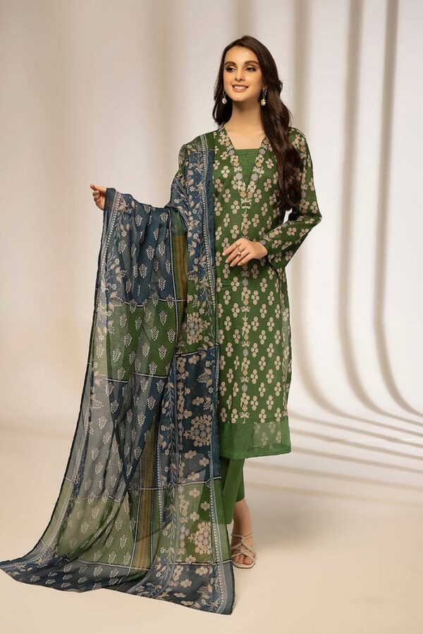 Nishat Linen-Lawn Printed-3Piece Unstitched