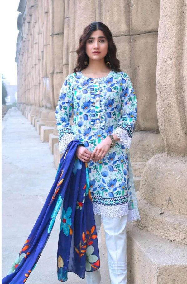 Floral by Pretty Robe 3-PC Lawn Unstitched Collection
