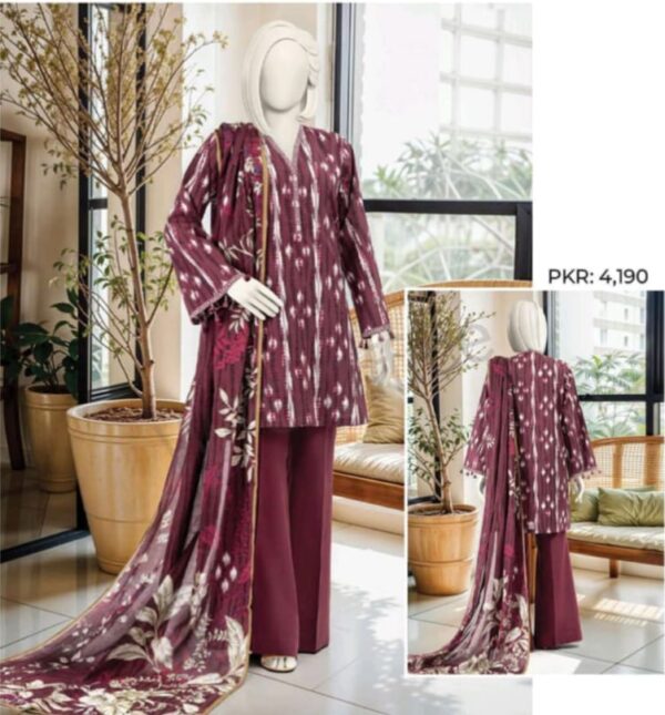 MTJ Summer Collection 3 Piece Unstitched