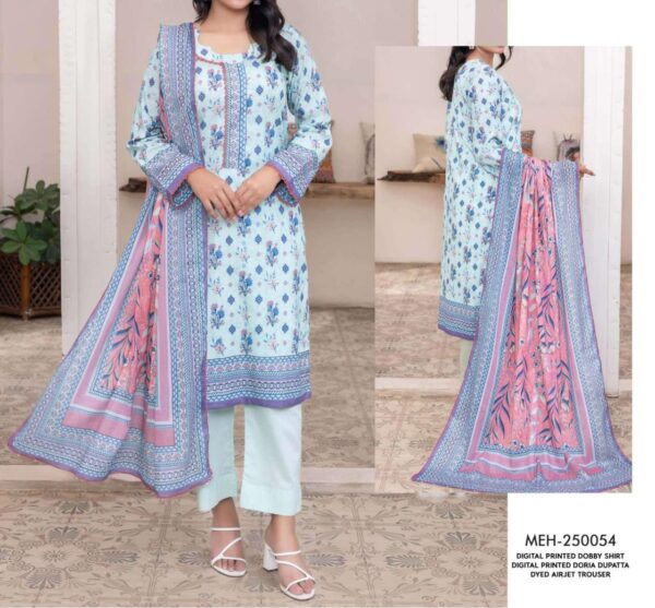 Mehak Premium Unstitched Printed Lawn Vol-3